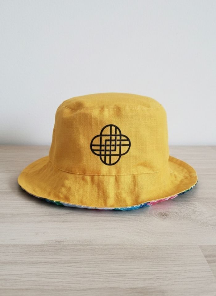Bob réversible jaune tropical Huntrix / Netflix - 63,5cm - photo numéro 3