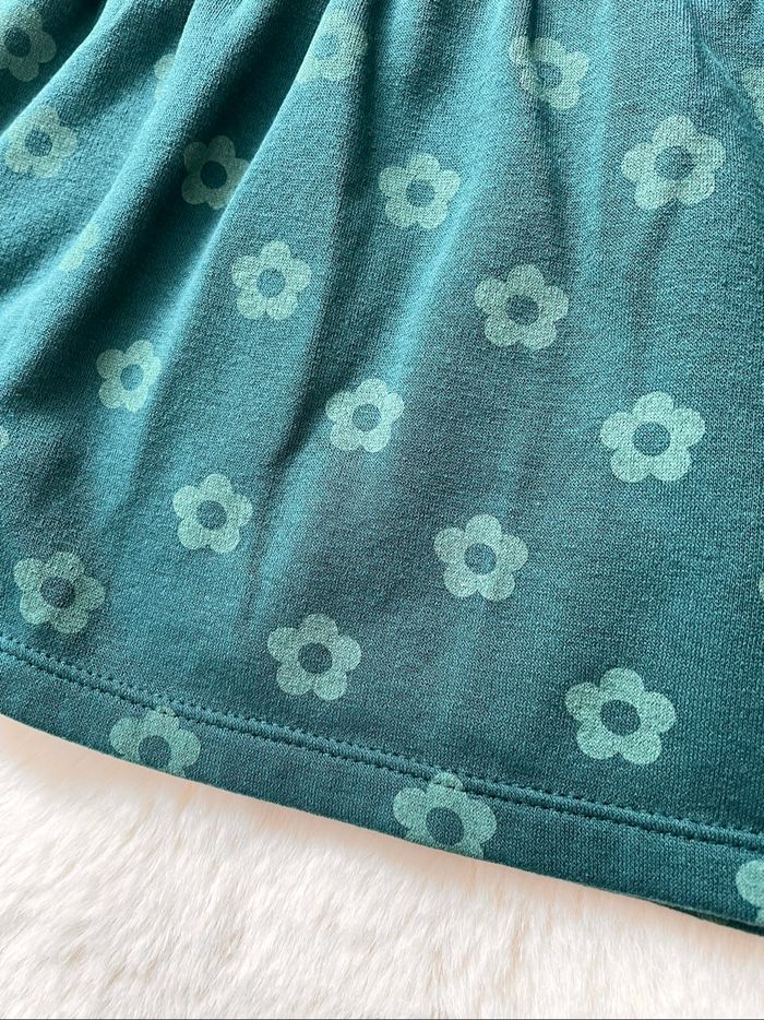 Robe molletonnée verte 5 ans (LH) - photo numéro 3