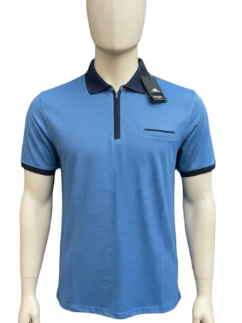 Polo Macidman Couture bleu homme Taille M Neuf