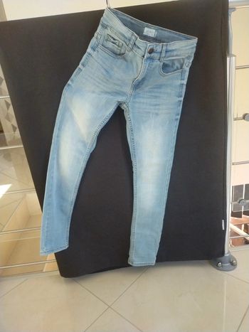 Jean bleu ciel skinny
