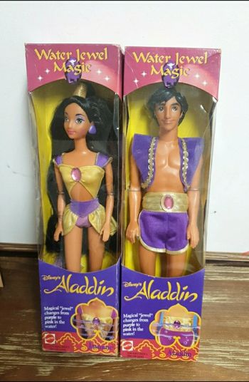 Aladdin et Jasmine water jewel