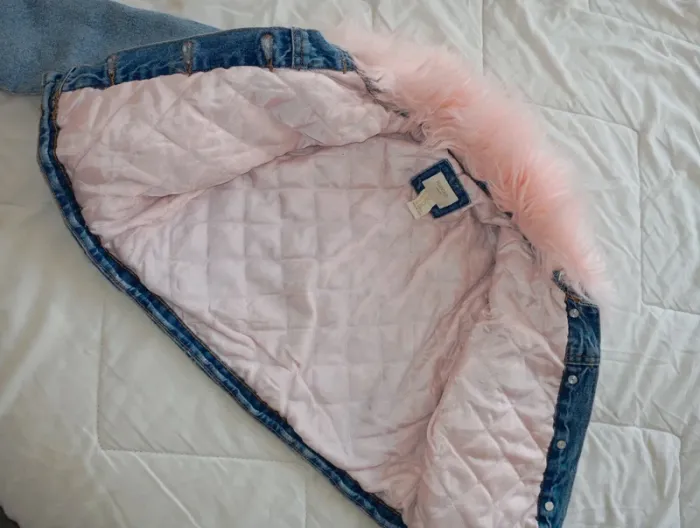 Veste jeans avec ou sans foururre - photo numéro 6