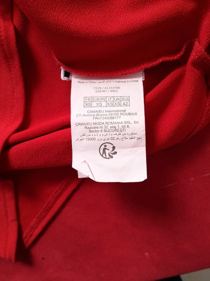 Tee shirt camaieu manches évasées - photo numéro 6