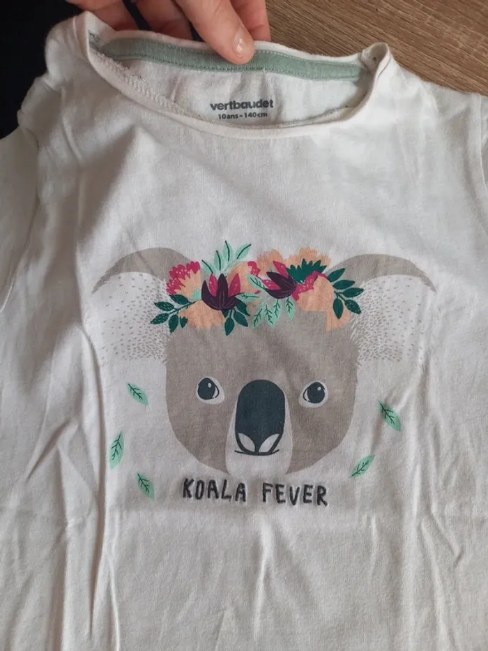 Tee-shirt fille Verbaudet 10 ans - photo numéro 2