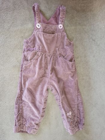 Salopette fille 18 mois