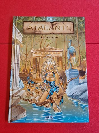 Bd atalante 1,avec ex libris num et signé