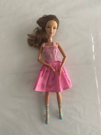 Poupée Barbie Mattel 2005 - Danseuse Étoile / Ballerine Robe Rose & Chaussons
