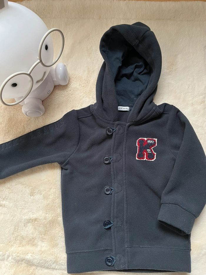 gilet polaire marine IKKS - 2 ans (24 mois)