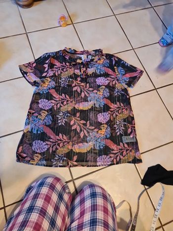 Blouse voilage blancheporte 44