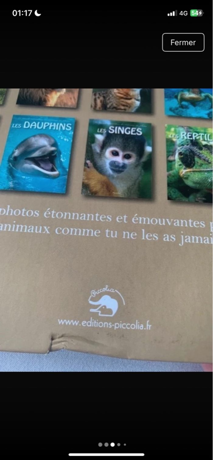 Lot livres pour enfants sur les animaux - photo numéro 6