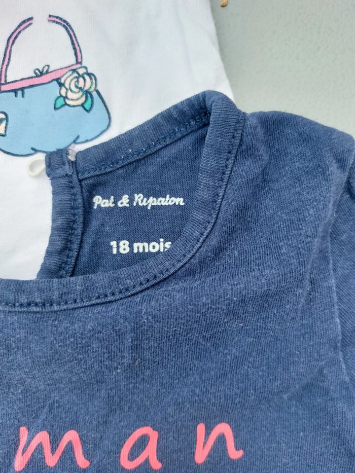 Lot 8 t-shirts manches longues ML - photo numéro 3