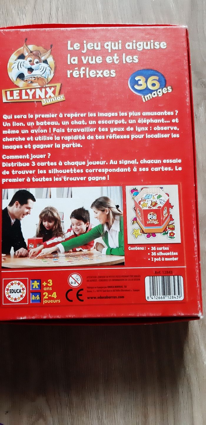 Jeu le lynx junior - photo numéro 2