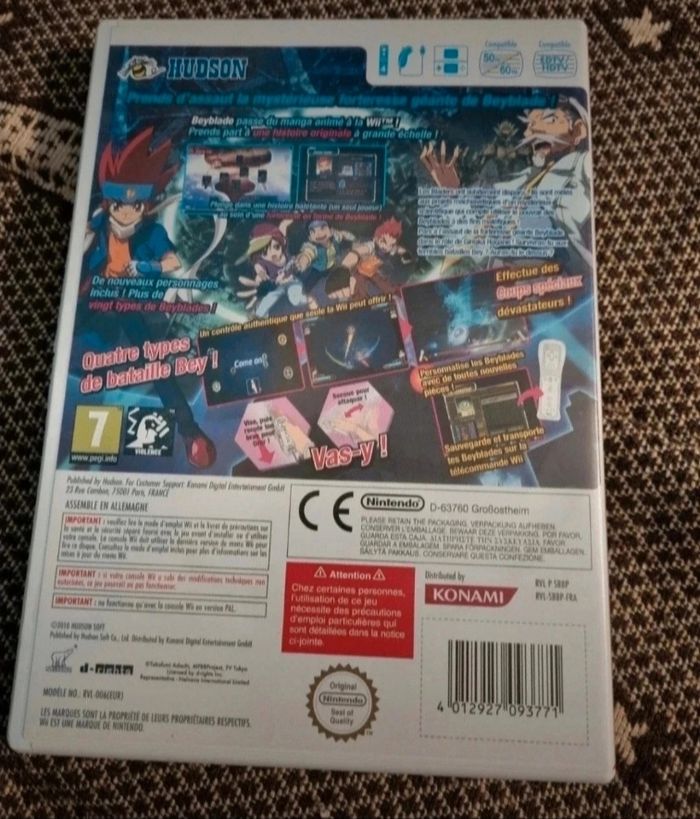 Jeu Wii Beyblade Metal Fusion (Counter Leone) - photo numéro 2