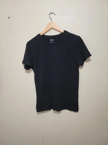 T shirt uni noir Taille S