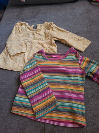 T-shirt manches longues lot de 2