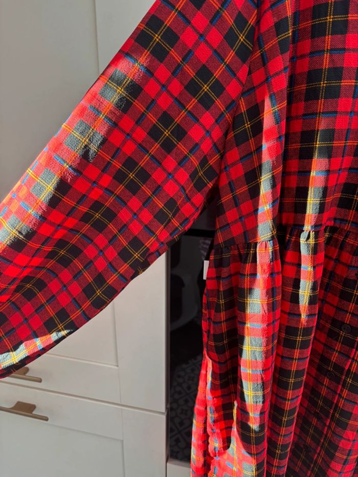 Robe écossaise Monki - photo numéro 3