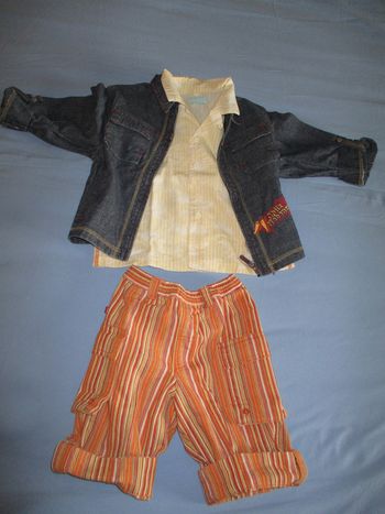 ensemble garçon Obaibi 23 mois et 3 ans