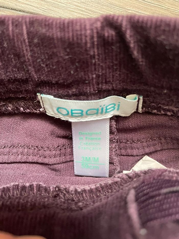 Pantalon Okaidi 3 mois - photo numéro 3