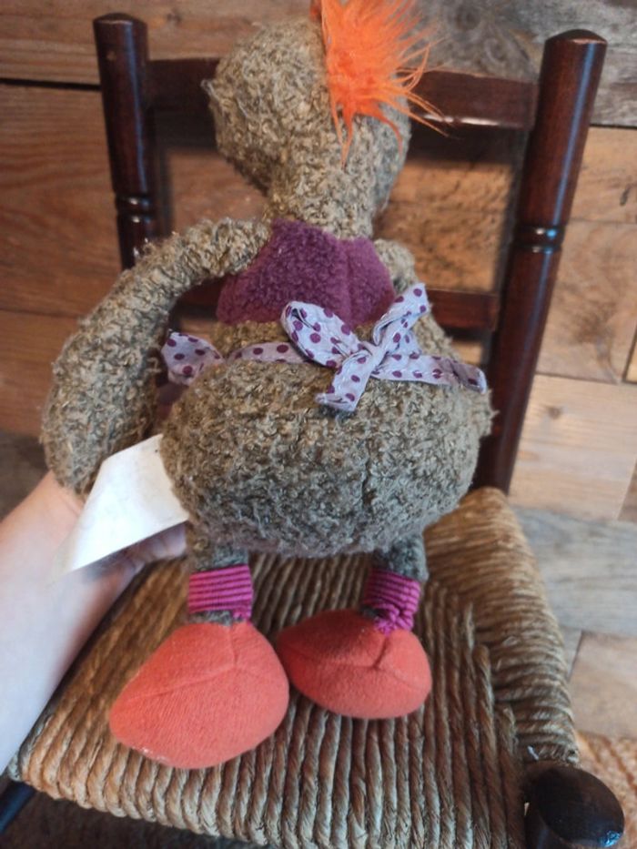 peluche poule moulin roty be - photo numéro 6