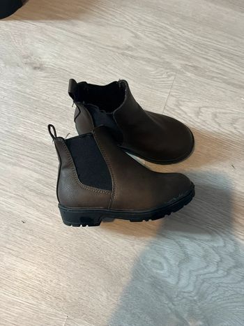 Bottine marron