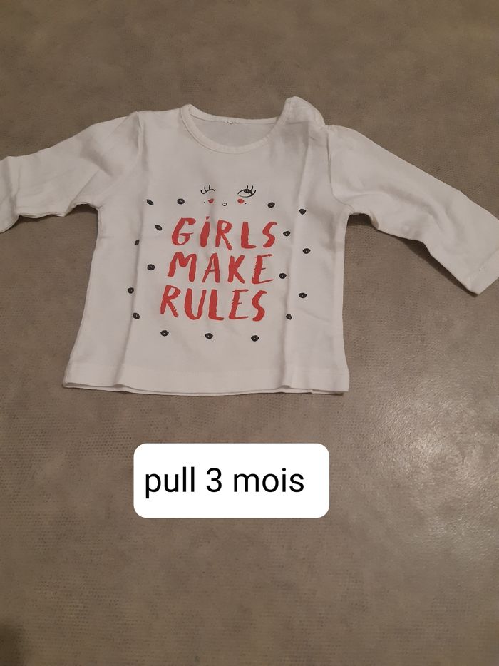 Pull 3 mois