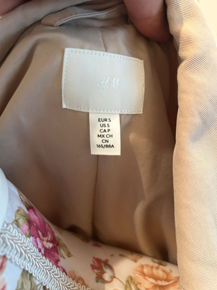 Blazer beige oversize - photo numéro 3