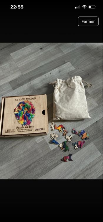 Puzzle bois 201 pièces