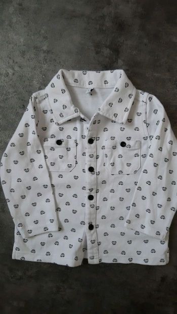 Chemise manche longue garçon