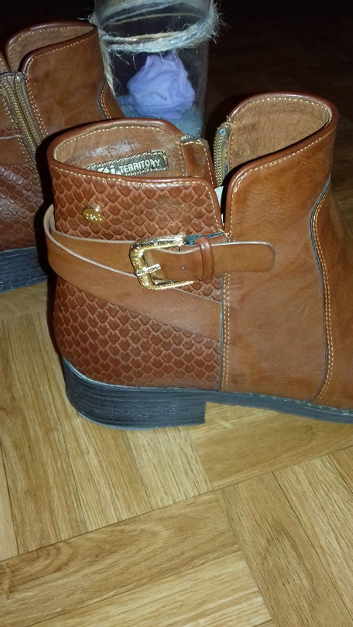 Bottines marron. - photo numéro 6
