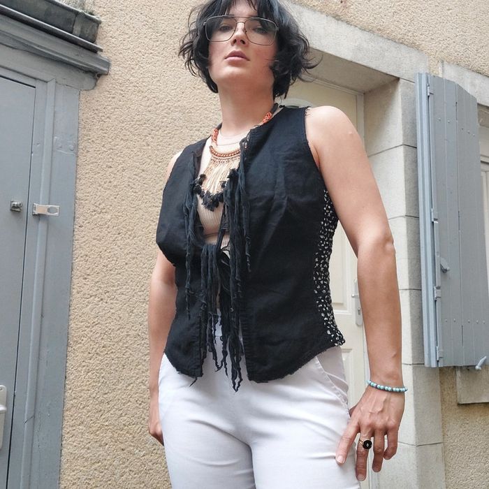 Top Vintage pour taille 38/40 - photo numéro 2