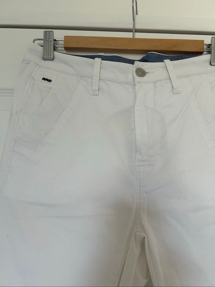 Chino blanc G-Star –Très bon état - photo numéro 3