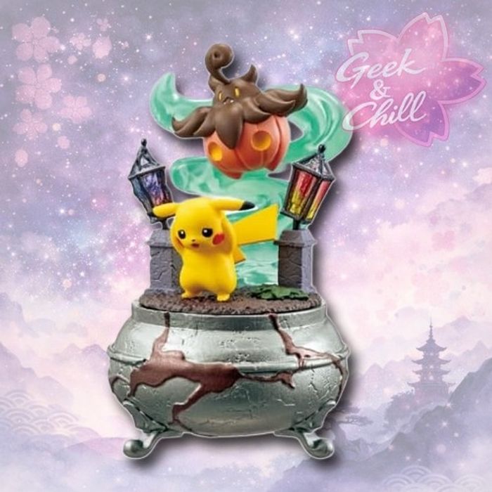 Figurine Re-Ment Pokémon - Little Night 2 - Pikachu Pitrouille