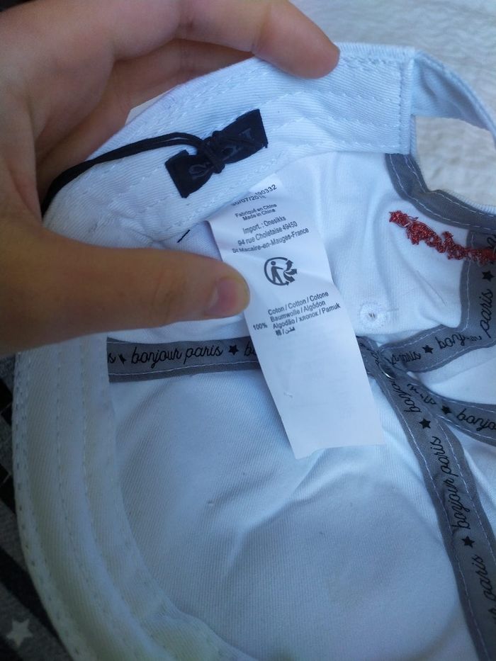 Casquette IKKS Paris à sequins 3 4 5 6 ans neuve - photo numéro 4