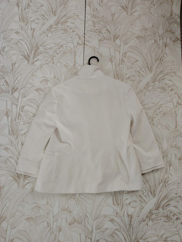 veste blanche taille 34 - photo numéro 6