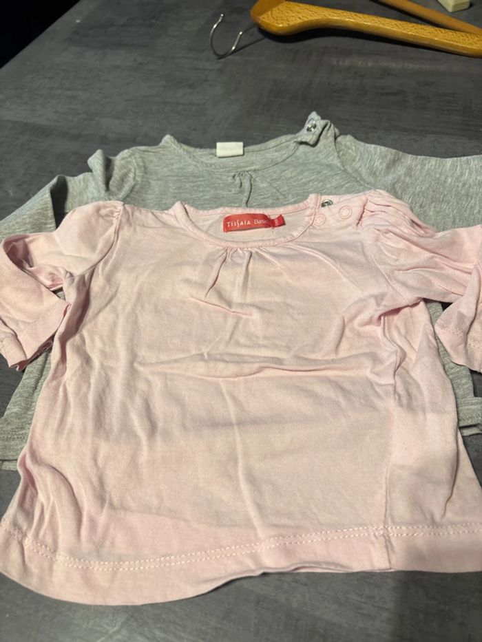 T shirt 9 mois manche longues - photo numéro 3