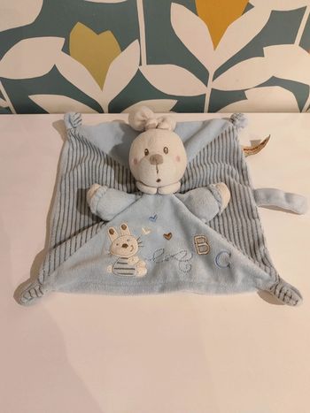 Doudou plat lapin nicotoy simba toys