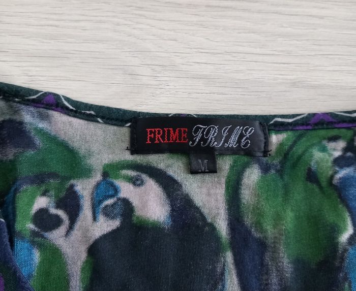 T-shirt à  manches longues imprimés Frime taille M - photo numéro 2