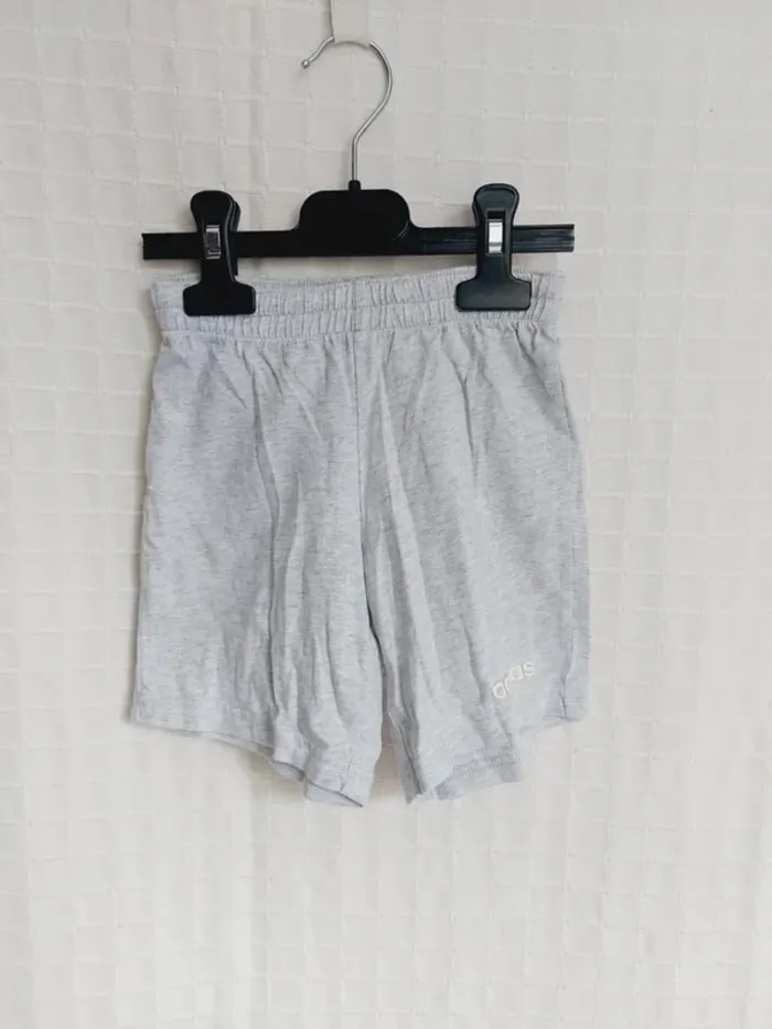 Short coton mixte Adidas 2 / 3 ans