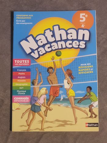Cahier de Vacances 2025 de la 5ème vers la 4ème - Toutes les matières Alexandra Bernard