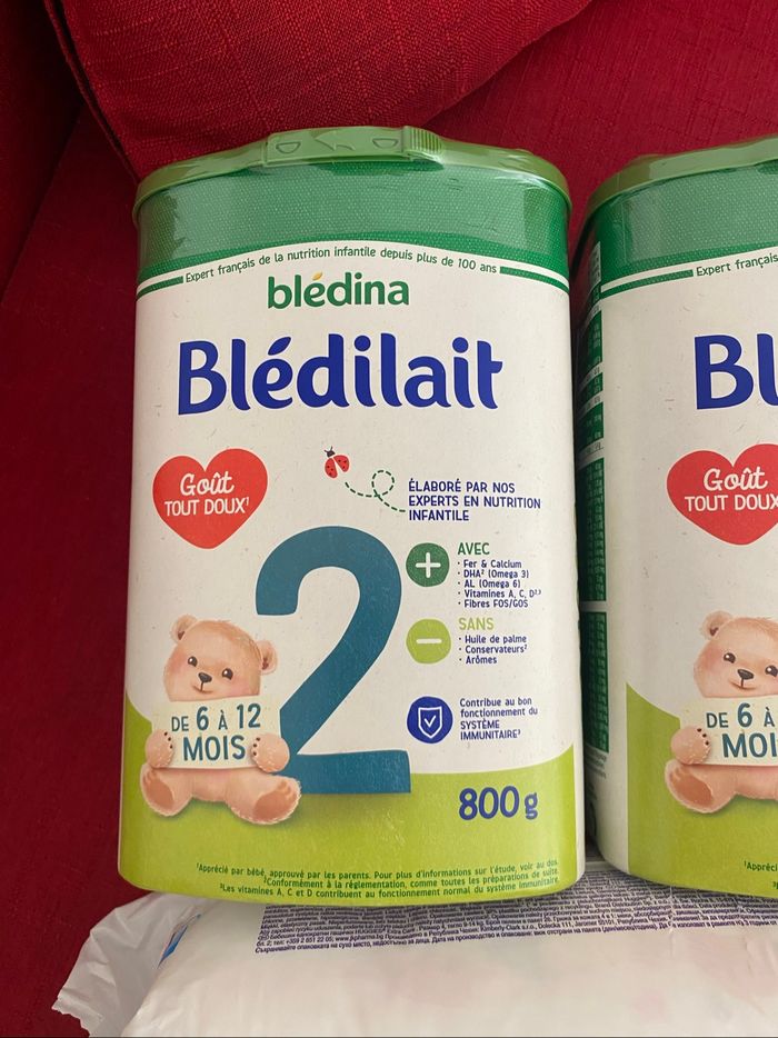 Lait 2ème âge Blédilait (6 à 12 mois) - 10€ pour 1 boîte - photo numéro 2