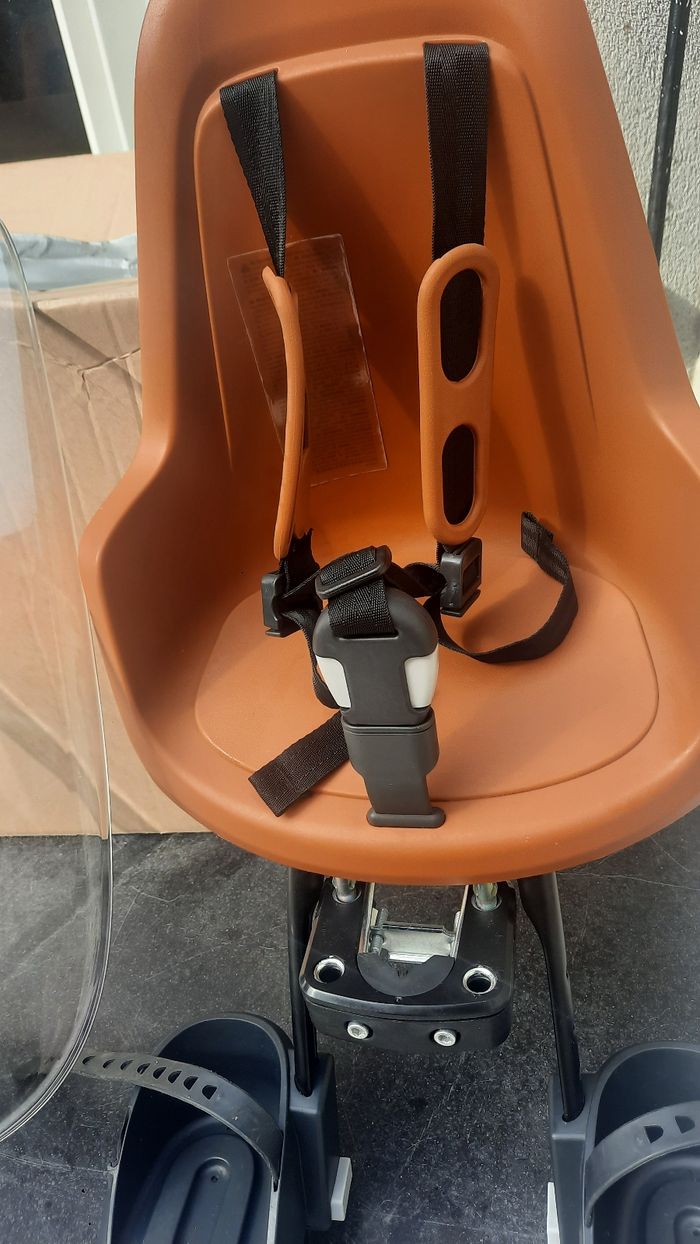 Siège vélo avant Bobike (brun clair) - photo numéro 2