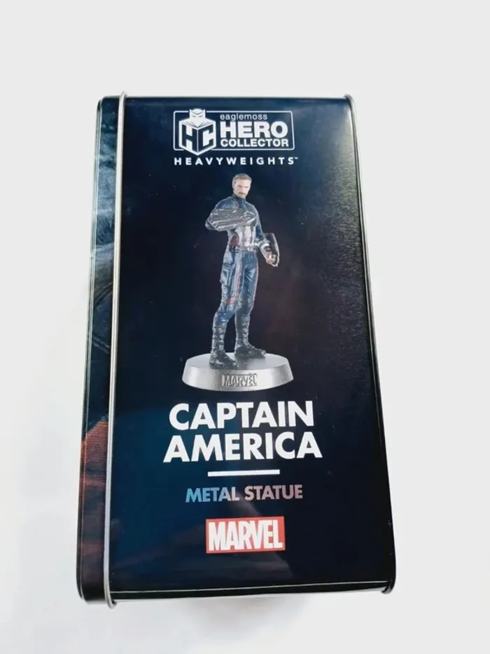 Hero Collector Eaglemoss Marvel Heavyweights Collection Captain America Statue - photo numéro 3