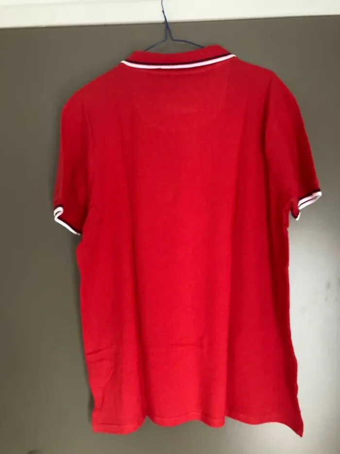Polo homme manches courtes rouge XL Bill Tornade - photo numéro 5