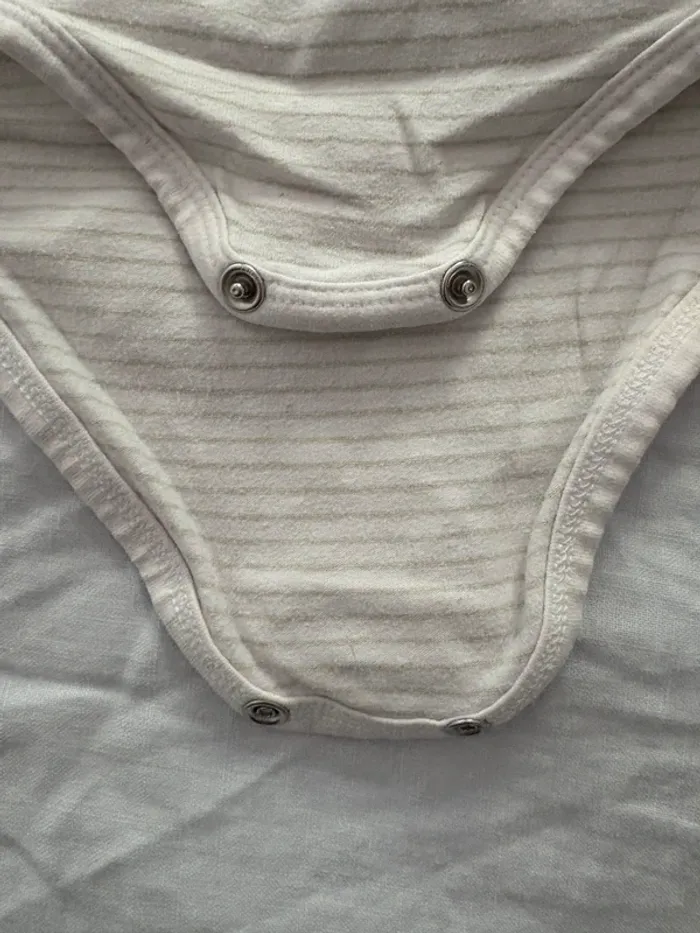 Body col polo rayé 36 mois Kiabi - photo numéro 5