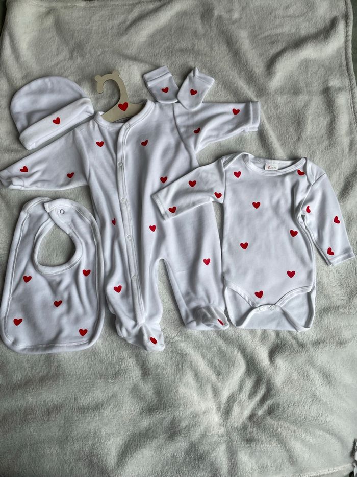 Ensemble petit cœur - photo numéro 3