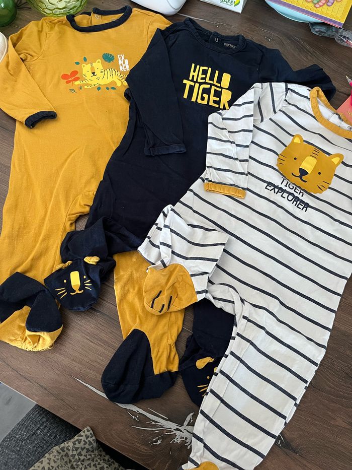 Lot 3 pyjamas mi saison