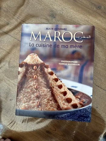 Livre Maroc, la cuisine de ma mère
