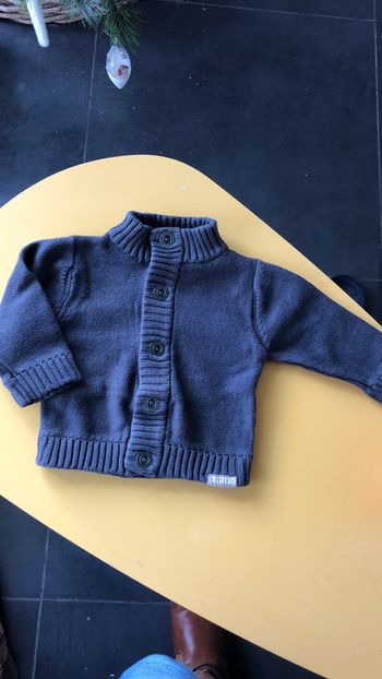 gilet gris 6 mois tao