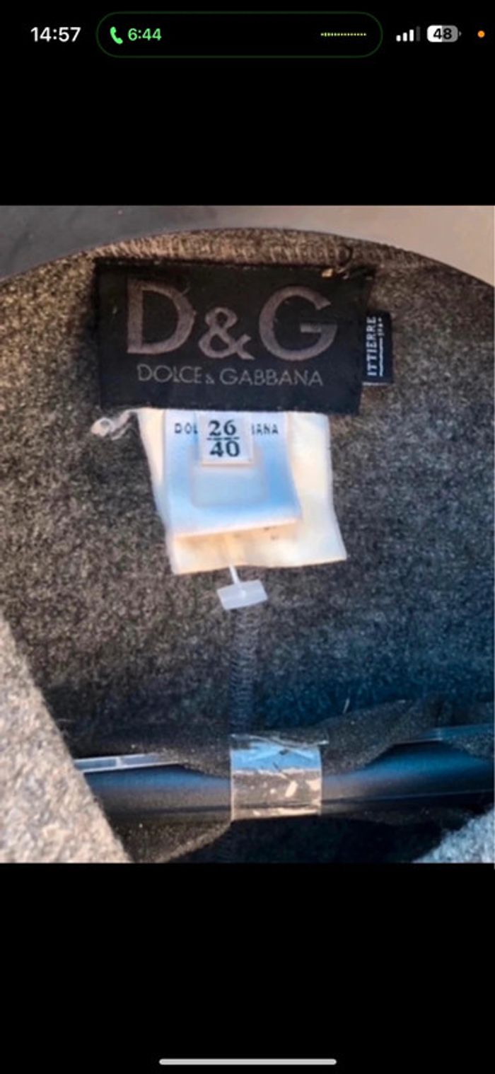 Veste grise mi saison dolce gabbana - photo numéro 11