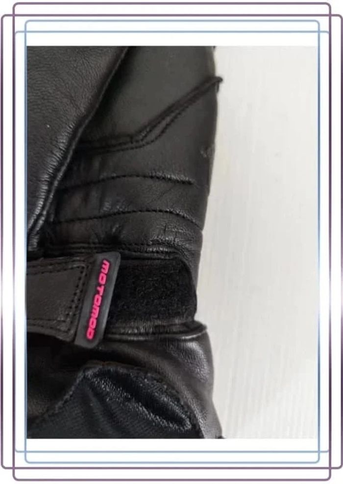 Gants de moto motomod en cuir, très bon état, taille 9 - photo numéro 3